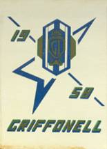 Griffith Institute High School 1958 yearbook cover photo