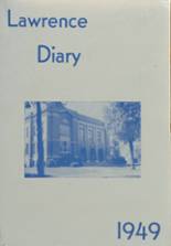 1949 Lawrence High School Yearbook from Fairfield, Maine cover image
