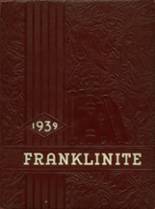 Franklin High School 1939 yearbook cover photo