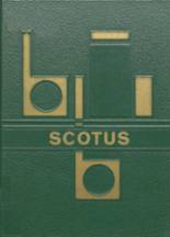 Scotus Central Catholic Junior-Senior High School 1966 yearbook cover photo