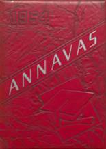 Savanna Community High School 1954 yearbook cover photo