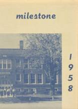 Pigeon High School 1958 yearbook cover photo