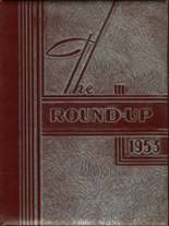 Hereford High School 1953 yearbook cover photo