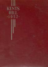 1952 Kents Hill School Yearbook from Kents hill, Maine cover image