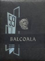 Baldwin County High School 1959 yearbook cover photo