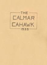 Calmar High School 1939 yearbook cover photo