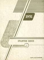 Stanton High School 1951 yearbook cover photo