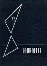 Lourdes High School 1967 yearbook cover photo