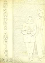 San Leandro High School 1954 yearbook cover photo