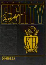 Kenowa Hills High School 1988 yearbook cover photo