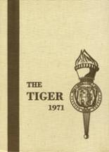 Texas High School 1971 yearbook cover photo