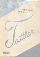 Gorham-Fayette High School 1939 yearbook cover photo