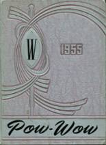 Windsor High School 1955 yearbook cover photo