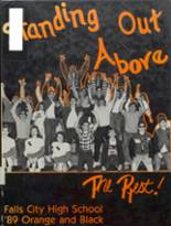 Falls City High School 1989 yearbook cover photo