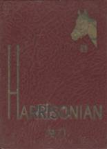 Harrison County High School 1971 yearbook cover photo