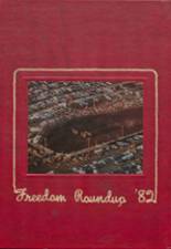 1982 Freedom High School Yearbook from Freedom, Oklahoma cover image