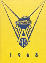 Algonac High School 1968 yearbook cover photo