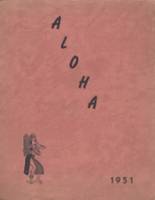 Montevideo High School 1951 yearbook cover photo