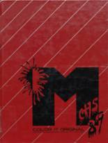 1989 Manchester Central High School Yearbook from Manchester, Tennessee cover image