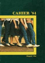 Cedar Creek High School 1984 yearbook cover photo