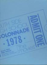 South Side High School 1978 yearbook cover photo