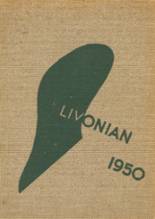 Livonia High School 1950 yearbook cover photo