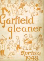 Garfield Junior High School 1948 yearbook cover photo