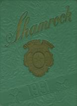 St. Patrick High School 1951 yearbook cover photo