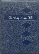 Carthage Community High School 1965 yearbook cover photo