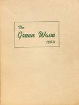 Long Branch High School 1954 yearbook cover photo