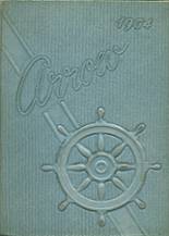 Barrington High School 1954 yearbook cover photo