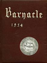 1954 Barnstable High School Yearbook from Hyannis, Massachusetts cover image