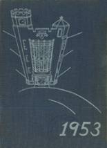 Pelham Memorial High School 1953 yearbook cover photo