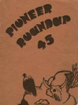 Willowbrook Junior High School 1945 yearbook cover photo