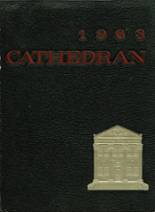 Cathedral High School 1963 yearbook cover photo