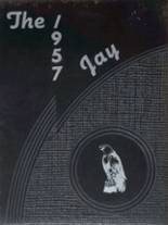 Jefferson High School 1957 yearbook cover photo