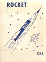 Kennedy High School 1953 yearbook cover photo