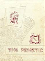 Pemetic High School 1954 yearbook cover photo