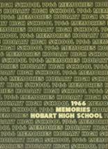 Hobart High School 1966 yearbook cover photo