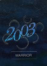 Delta High School 2003 yearbook cover photo