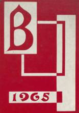 Brandon High School 1965 yearbook cover photo