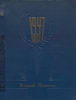 Hopewell Rural High School 1947 yearbook cover photo