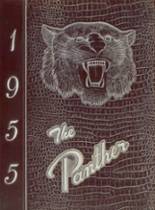 Portville High School 1955 yearbook cover photo