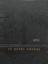 1956 St. Henrys High School Yearbook from Charleston, Missouri cover image