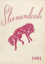Shenandoah High School 1951 yearbook cover photo