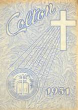Bishop Colton High School 1951 yearbook cover photo