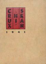 Crooksville High School 1941 yearbook cover photo