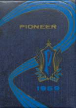 Porter High School 1959 yearbook cover photo