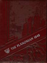 Plano High School 1948 yearbook cover photo