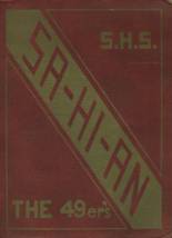 Greensburg Salem High School 1949 yearbook cover photo